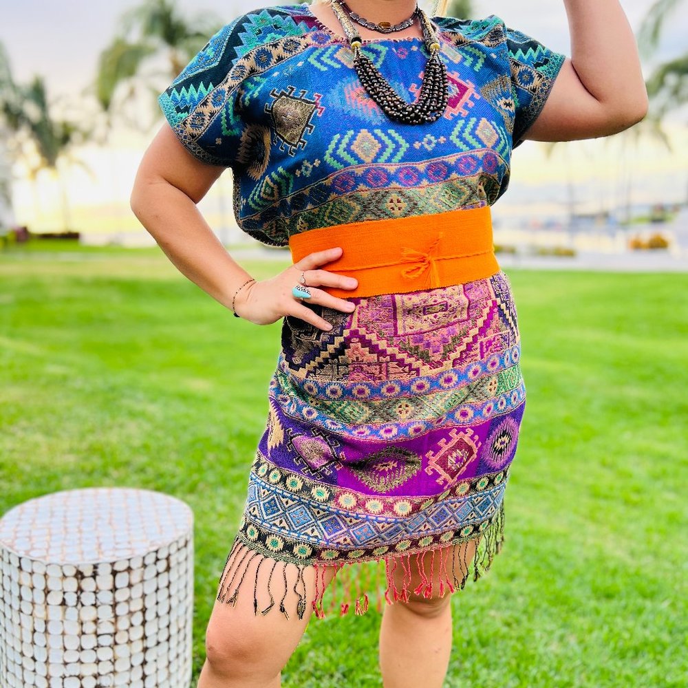 Mexican Embroidered Dress